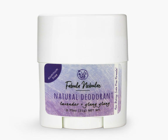 Travel Size of our Natural Baking Soda Free Deodorant (lavender + ylang ylang)  - Fabula Nebulae