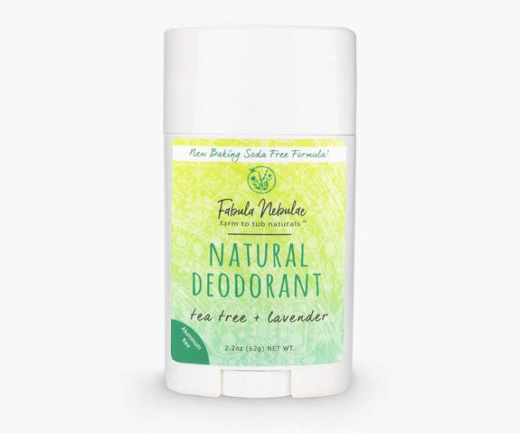 Natural Baking Soda Free Deodorant (original tea tree + lavender)  - Fabula Nebulae