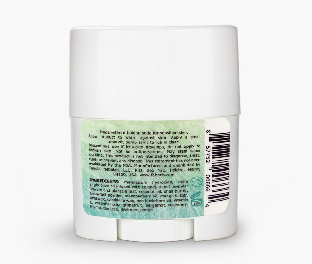 Natural Baking Soda Free Deodorant (rosemary + citrus)  - Fabula Nebulae