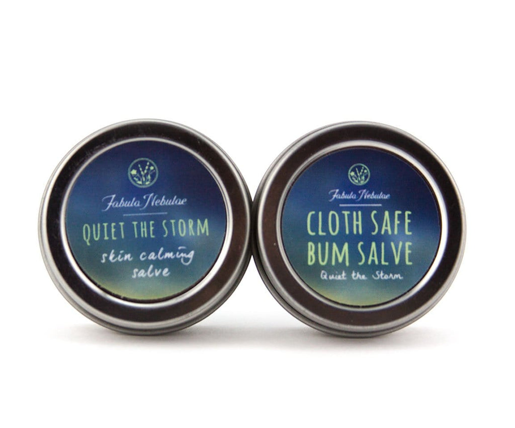 Travel size of Quiet the Storm salve  - Fabula Nebulae